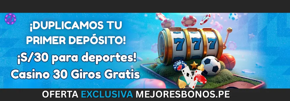 Bono de bienvenida en Apuesto Perú: duplica tu primer depósito