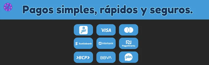 Métodos de pago seguros y rápidos en Apuesto Perú